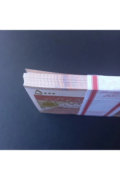 Escoines Koleksiyon 3996368f42fd4aa45d 5000 Riyal Çil eski yabancı kağıt para - Resim 2