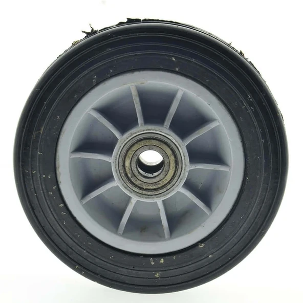 Plastik Jantlı Rulmanlı Dolma Tekerlek 150X35x15 mm-2 Adet - Resim 3