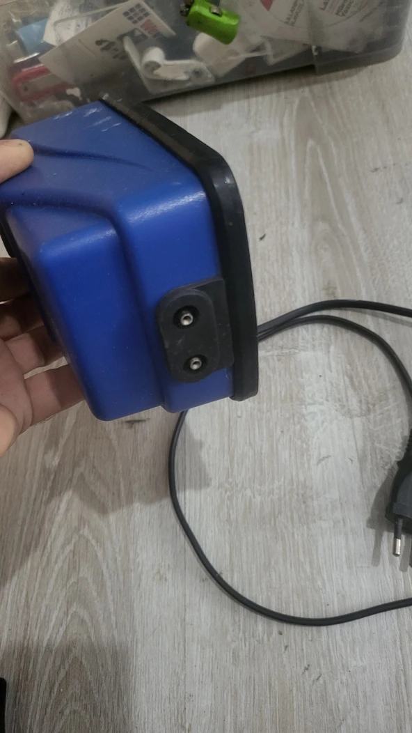 CX-0088 CHAMPION ÇİFT ÇIKIŞ HAVA MOTORU ikinci el sağlam - Resim 4