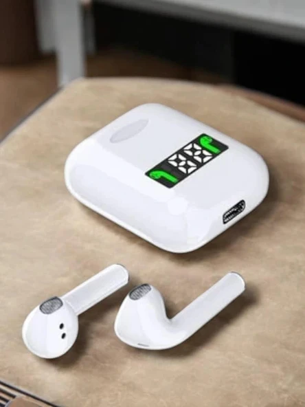 Kablosuz Müzik Keyfi Sunan LED Şarjlı TWS Bluetooth Kulaklık - 3