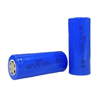 ICR26650 Li-Ion 3.7V 5000mAh 3C Şarjlı Pil ürün görseli 1