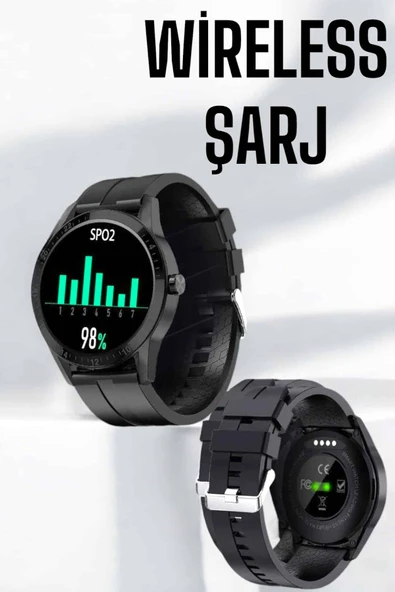 Akıllı Saat Çok Fonksiyonlu Sesli Görüşme NFC Uyumlu Amoled Ekran - Resim 3