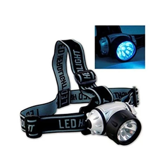 pilelistore 9 Ledli Pilli Kafa Lambası Wt-042 ürün görseli 1