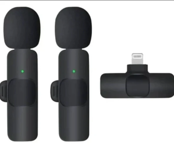 pilelistore ZR108 K9 İkili Lightning Mikrofon