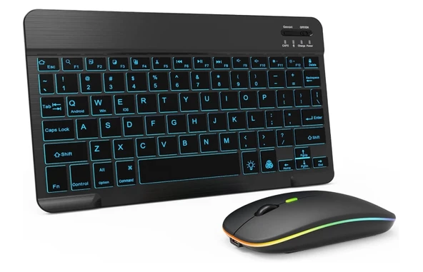 pilelistore ZR953 Siyah Rgb Km Set