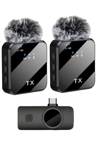 pilelistore ZR1027 F12 Type-C İkili Mikrofon