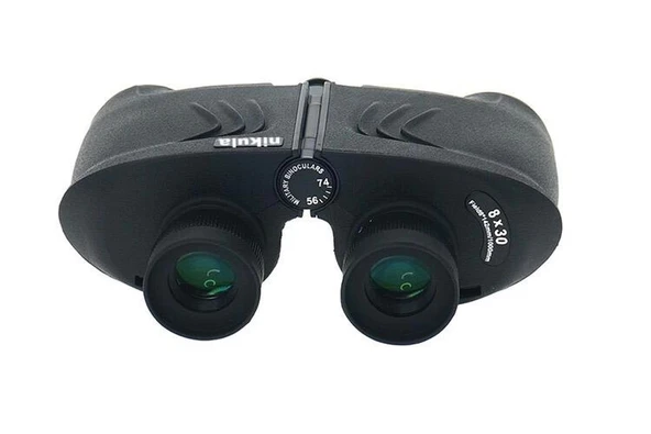 pilelistore 8X30 Profesyonel Askeri Su Geçirmez Yüksek Kaliteli Dürbün Siyah - 3