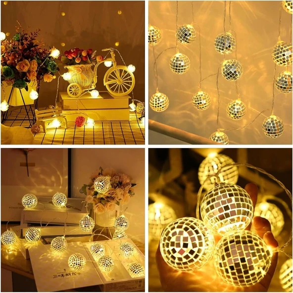 pilelistore Disko Toplu Led Gün Işığı 2 M 10 Led