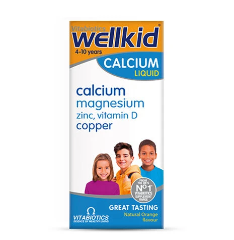 Vitabiotics Wellkid Calcium Liquid Takviye Edici Gıda 150 ml ürün görseli