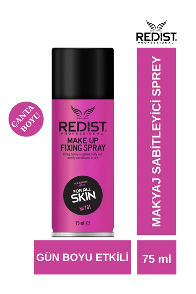 Redist REDİST Profesyonel Makyaj Sabitleyici Sprey 75 ml - Tüm Ciltler İçin ürün görseli