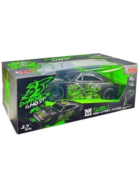 Vardem Uzaktan Kumandalı Full Fonksiyon 2.4GHz Şarjlı 1:10 Siyah Canavar Araba S8206 ürün görseli 1