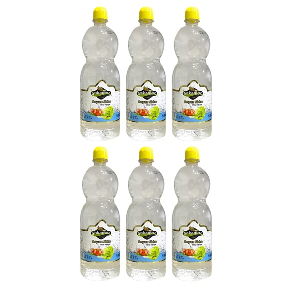 Yakamoz Beyaz Sirke 1000 ml x 6 Adet ürün görseli