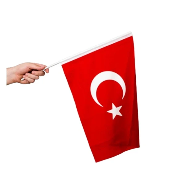 Sopalı Bez Bayrak 20X30 - 3 adet ürün görseli 1