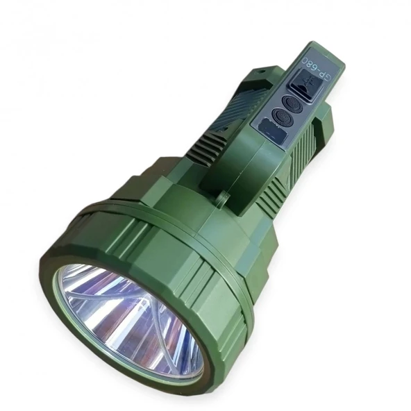 pilelistore Şarjlı El Feneri Projektör 100 Watt GP680 - Resim 2
