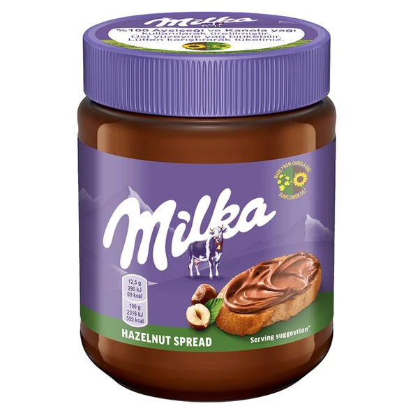 Milka Kakaolu Fındık Ezmesi 350 gr x 2 Adet - Resim 2