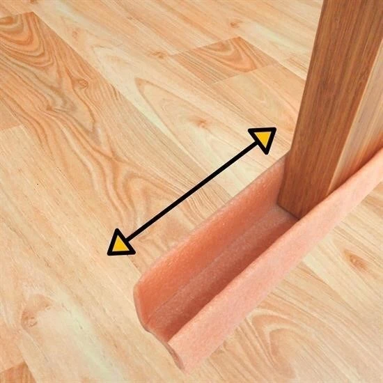 4 Adet Kapı Toz Rüzgar Önleyici Isı Yalıtımı Sağlayan Sızdırmaz Strafor - Resim 2