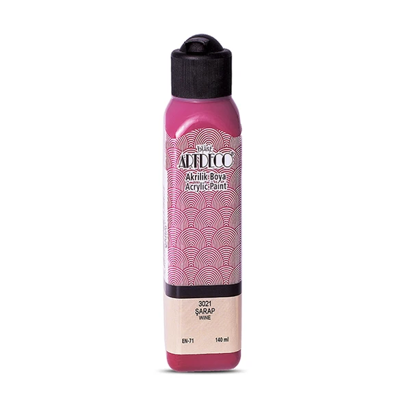 Artdeco Akrilik Boya 140 ML Şarap 070R-3021 ürün görseli
