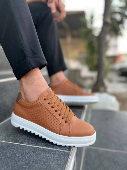 KB-DX2 Kuback Taba Deri Günlük Erkek Ayakkabı ürün görseli 1