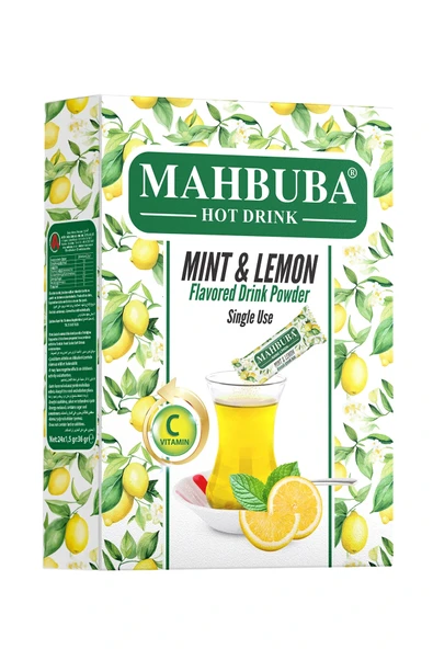 Mahbuba Tek İçimlik Nane Limon Aromalı Oralet Çayı 24x1,5gr