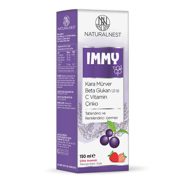 Naturalnest Immy Şurup 150 ml ürün görseli