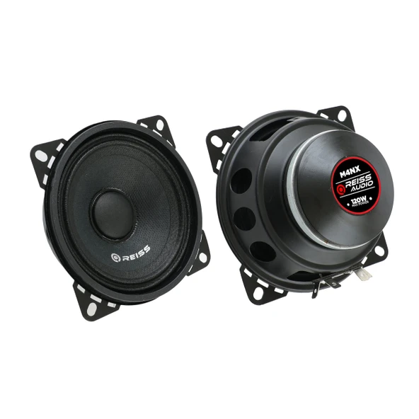 REİSS AUDİO M4NX-ÇİFTİ 240W MAX-ÇİFTİ 80W RMS-KALİTELİ-ÜST SEVİYE- 10 CM NEODYUM MİDRANGE HOPARLÖR-2 ADET - 1