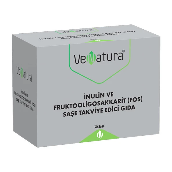 VeNatura İnulin ve Fruktooligosakkarit (FOS) Saşe Takviye Edici Gıda 30 Saşe ürün görseli