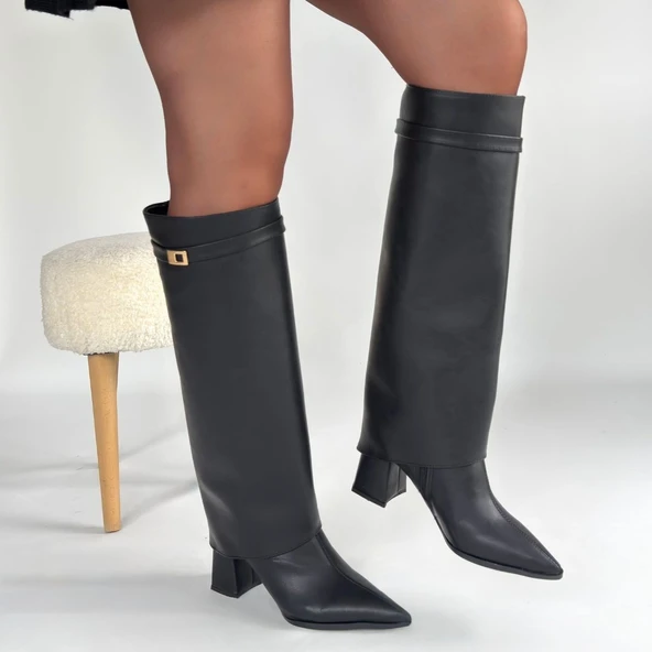 Jike Siyah Cilt Tak Çıkar Çizme ürün görseli