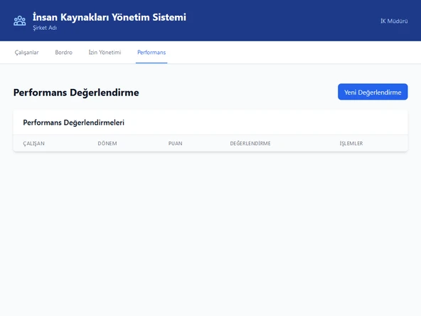 İK Yönetim Sistemi - 4