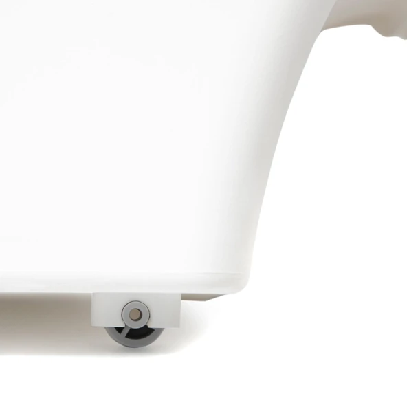 Technow Motek TCH-MT04B 33 Litre Jumbo Boy Bambu Desen Tekerlekli Tekli Organizer + Temizlik Seti - Resim 10