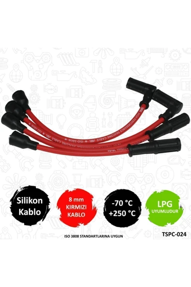 Doğan, Kartal, Şahin 1.6ie- Enjeksiyonlu - Performans Buji Kablosu