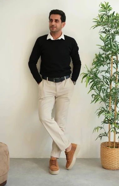 KB-X516 Kuback Taba Süet Günlük Erkek Ayakkabı - Resim 2