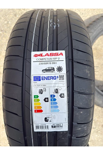 Lassa 235/50R19 99H  Competus H/P 2 Yaz Lastiği Üretim Yılı 2025