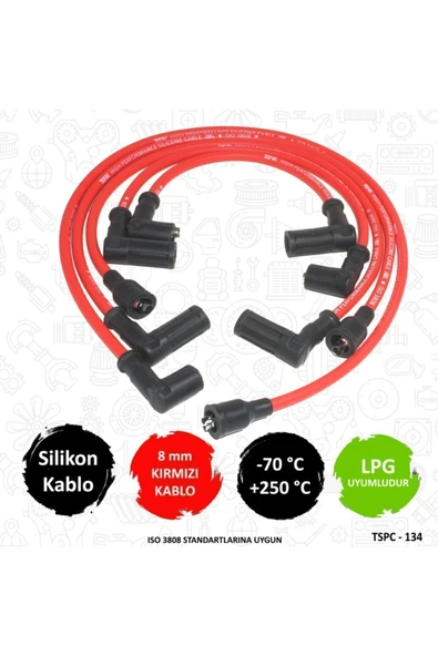 Fiat Tempra Tipo 1.4 1.6 Karbüratörlü Buji Kablosu (uzun bobin kablolu)