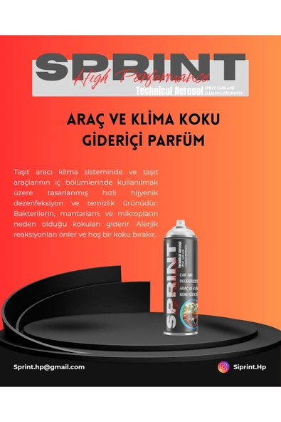 Klima Bombası - 300ML - Potpori -Sprint HP
