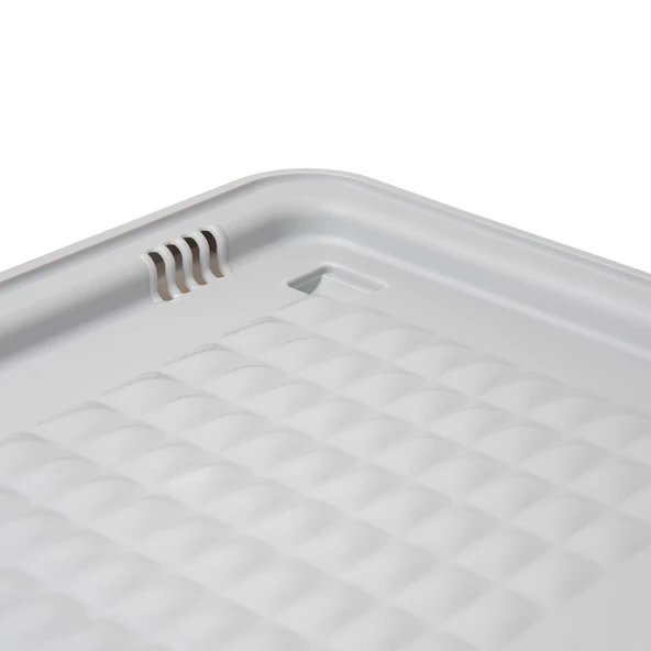 Technow Motek TCH-MT04B 33 Litre Jumbo Boy Bambu Desen Tekerlekli Tekli Organizer + Temizlik Seti - Resim 9