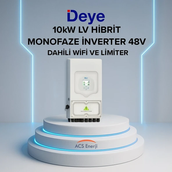 10KW HİBRİT MONOFAZE İNVERTER LV - Resim 2