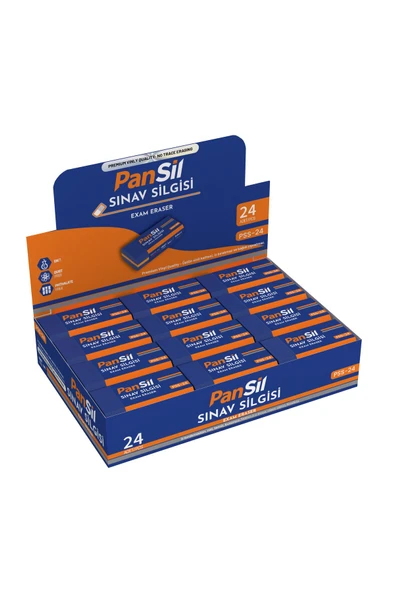 Pansil Mavi Sınav Silgisi-24 Adet - Resim 2