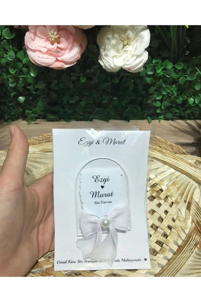 YD STORE UV Baskı Pleksi Magnet Söz, Nişan, Nikah, Düğün, Kına 10 Adet - 2