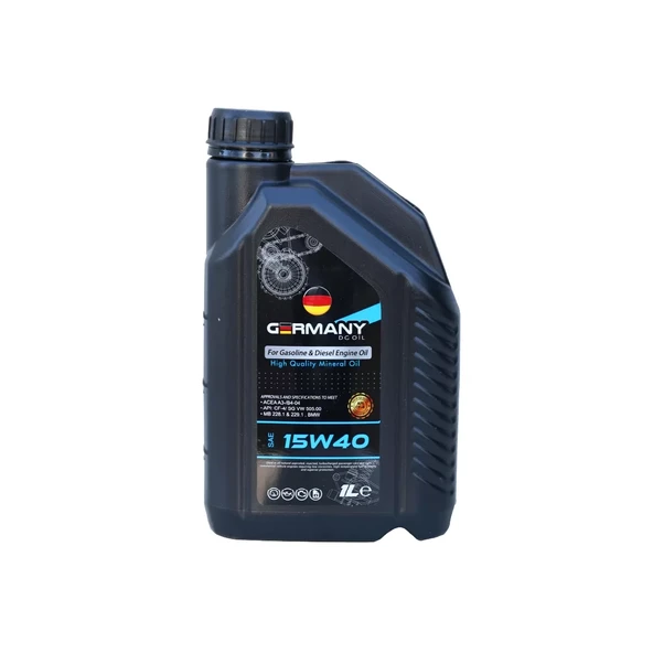 DG OIL GERMANY 15w-40 A3-B4 Full Synthetic 1 Lt ürün görseli
