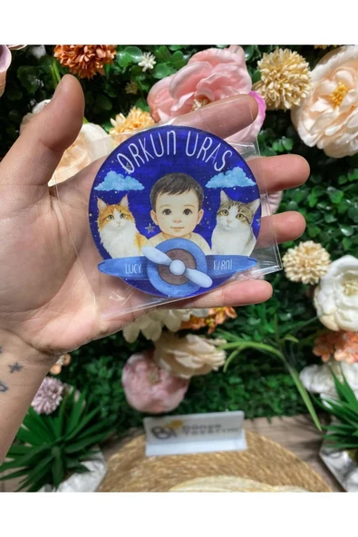 YD STORE UV Baskı Pleksi Magnet Söz, Nişan, Nikah, Düğün, Kına, Doğum Günü 10 Adet - 2