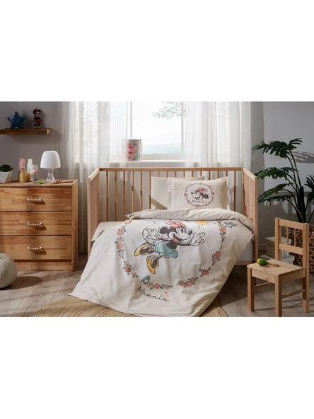 Özdilek Minnie Mouse Sunshine Disney Lisanslı Bebek Nevresim Takımı 0223 - 3