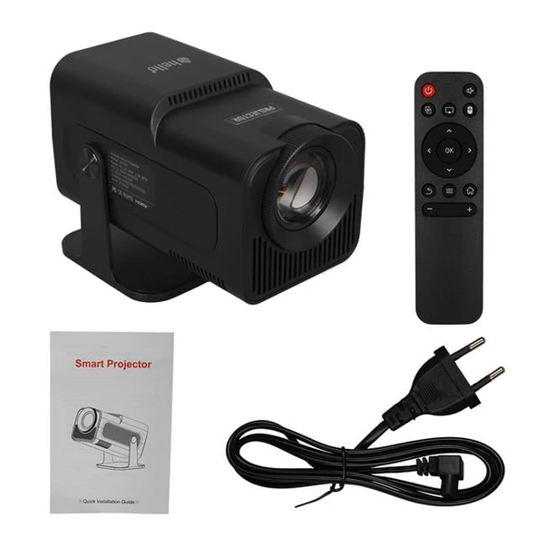 Hello HY320 Android 11 Akıllı LED Ayarlanabilir Projeksiyon FHD Kablosuz Görüntü Aktarım Destekli Ev Sinema Sistemi - 4
