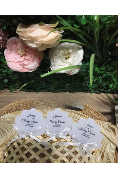 YD STORE UV Baskı Pleksi Magnet — Söz, Nişan, Nikah, Düğün, Kına (10 Adet) - 3
