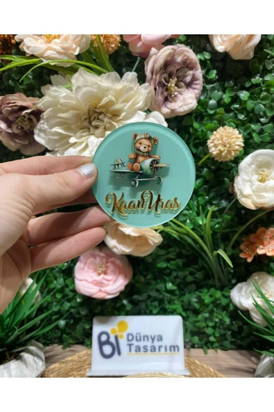 YD STORE UV Baskı Pleksi Magnet Söz, Nişan, Nikah, Düğün, Kına, Doğum Günü 10 Adet - 2