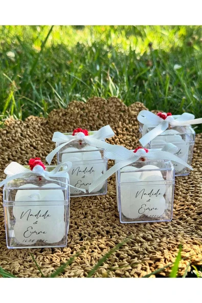YD STORE Hediyelik Mum Söz, Nişan, Nikah, Düğün, Kına 10 Adet - 2