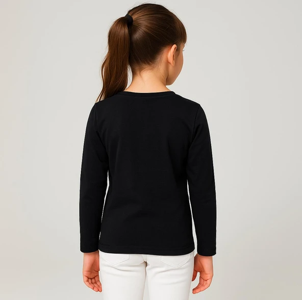 GALA ATATÜRK baskılı uzunkol ünisex çocuk tişört - Resim 11