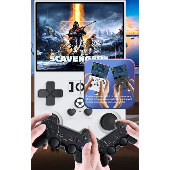 Açık Kaynak Sistemli R36Pro Oyun Konsolu - 4