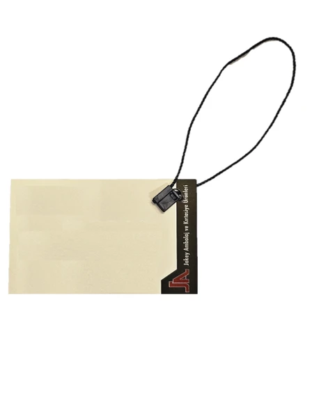 Kilitli Ip- Etiket Bağlama Ipi Renk: Lacivert Uzunluk: 18cm (500 Adet) ürün görseli 1