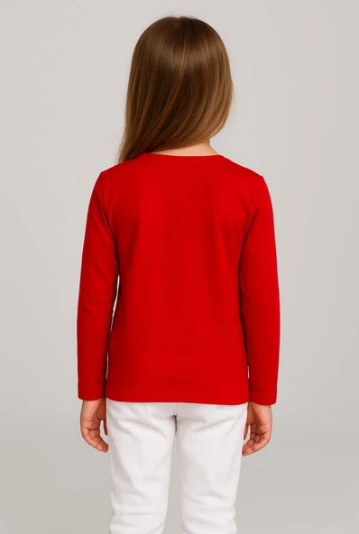 GALA ATATÜRK baskılı uzunkol ünisex çocuk tişört - Resim 9