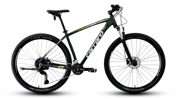 Carraro Daytona 720 HD Fren Cues 20 Vites 27,5 Jant Dağ Bisikleti Mat Nefti Yeşil 44 Kadro ürün görseli